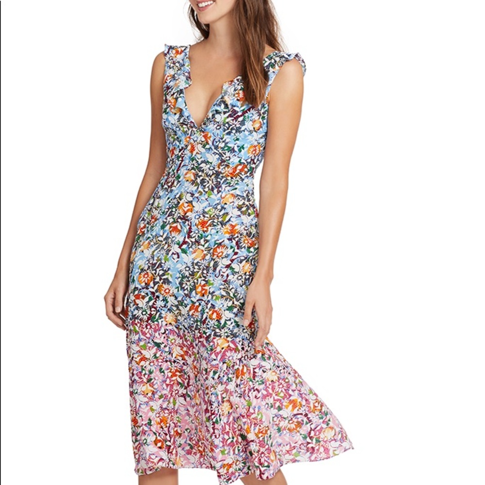SALONI Silk Dress